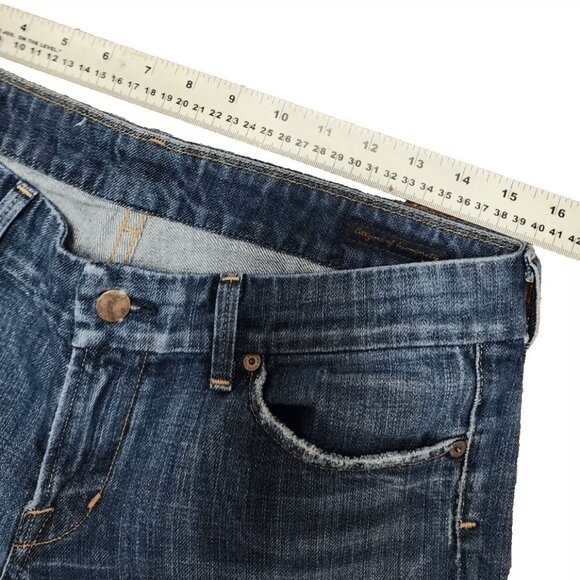 Citizens of Humanity Women's Low Waist Full Leg Stretch Jeans Size 32 USA - Picture 15 of 16